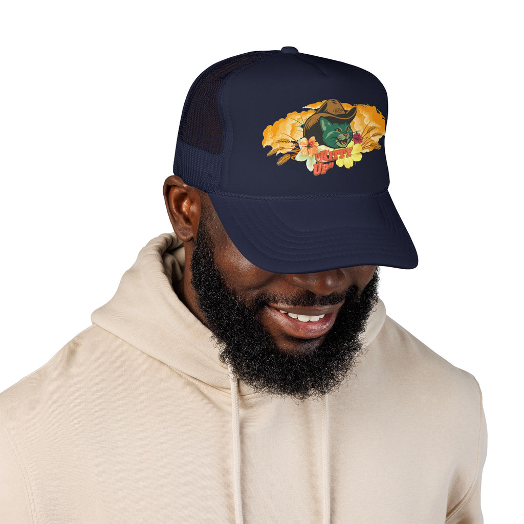 Foam Mesh-Back Trucker Cap