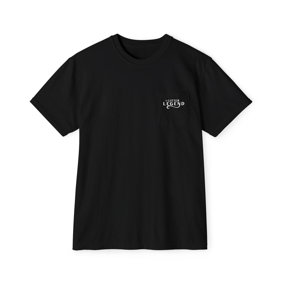 Pocket T-Shirt — Retro Western Cat Graphic Tee