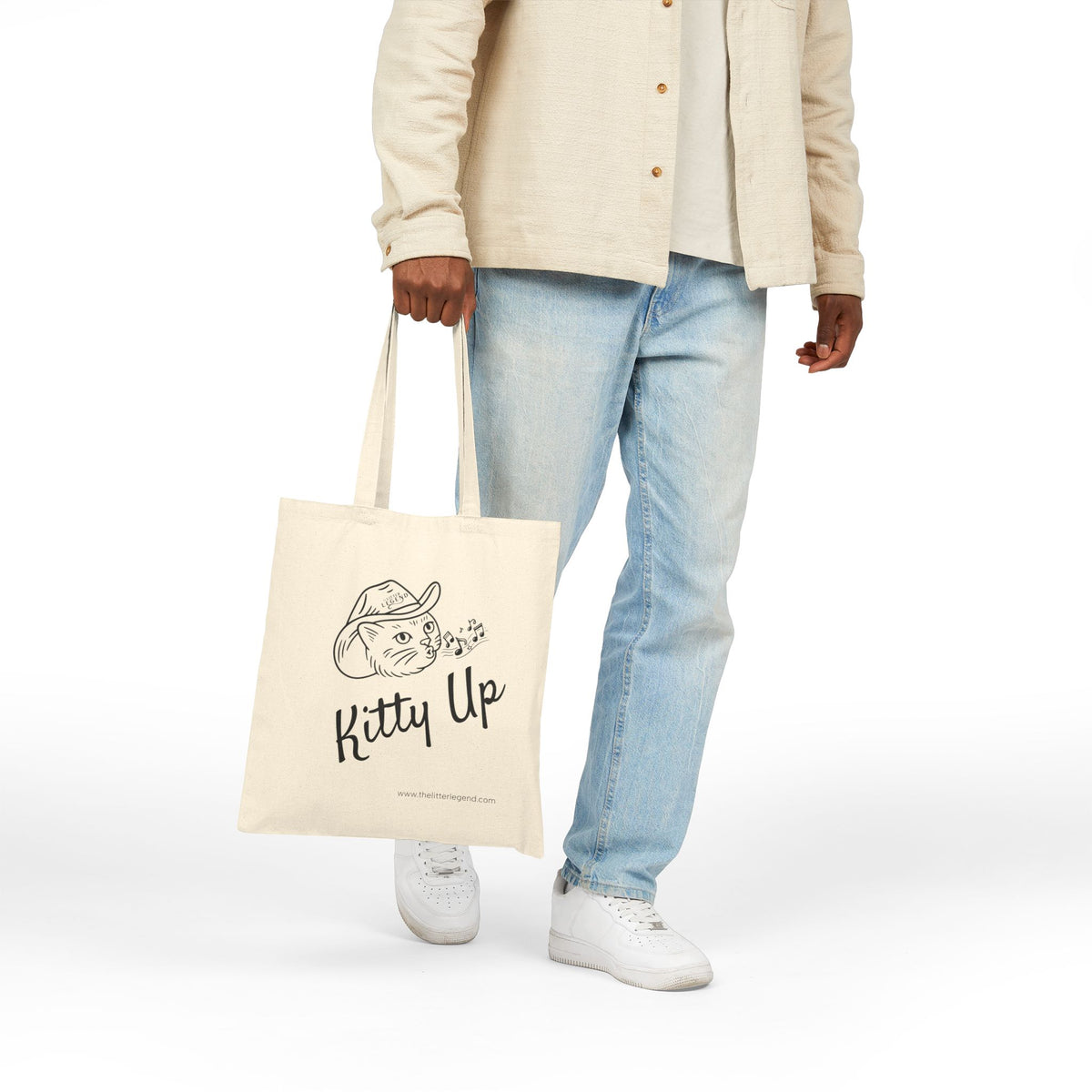 Legend Litter Cat Canvas Tote Bag