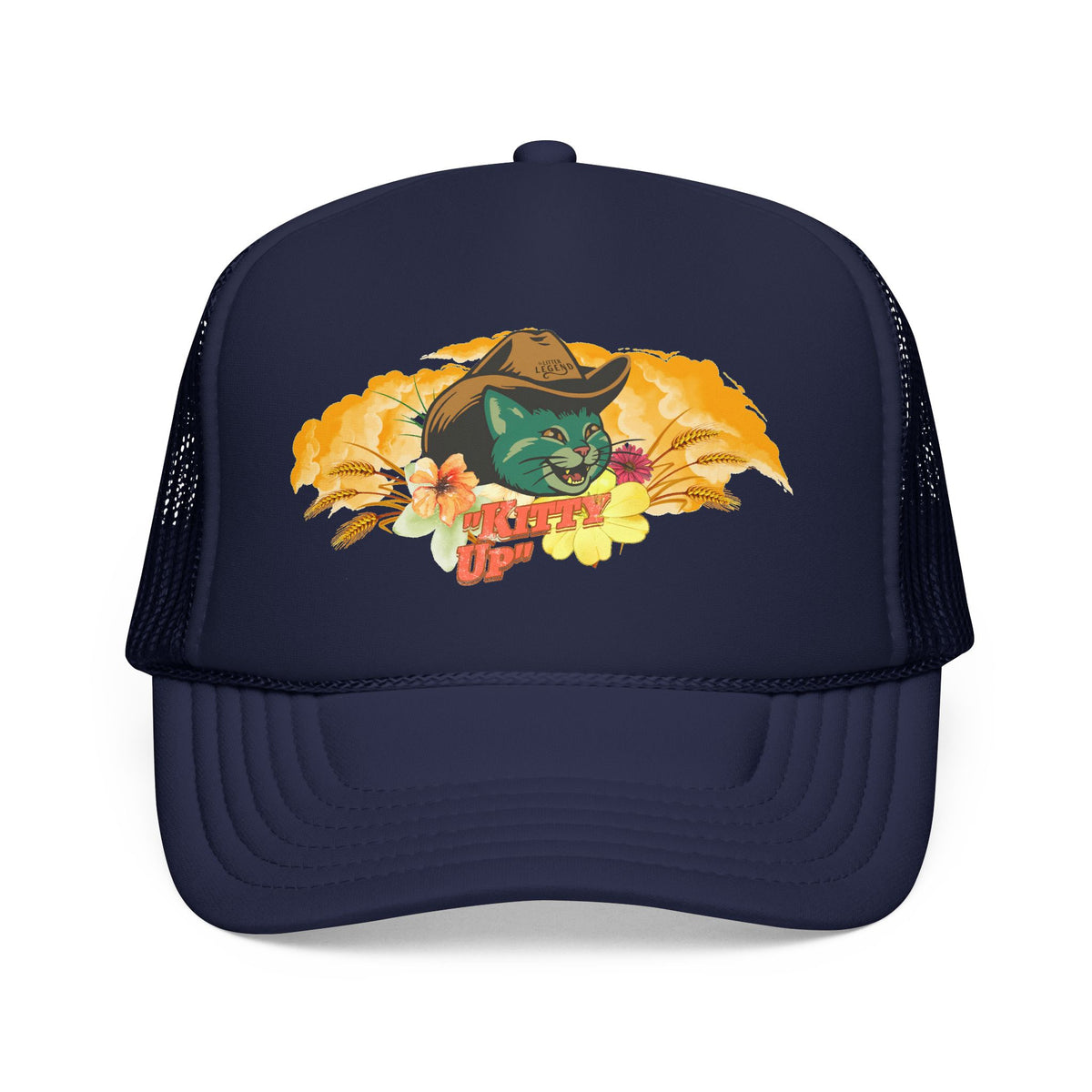 Foam Mesh-Back Trucker Cap