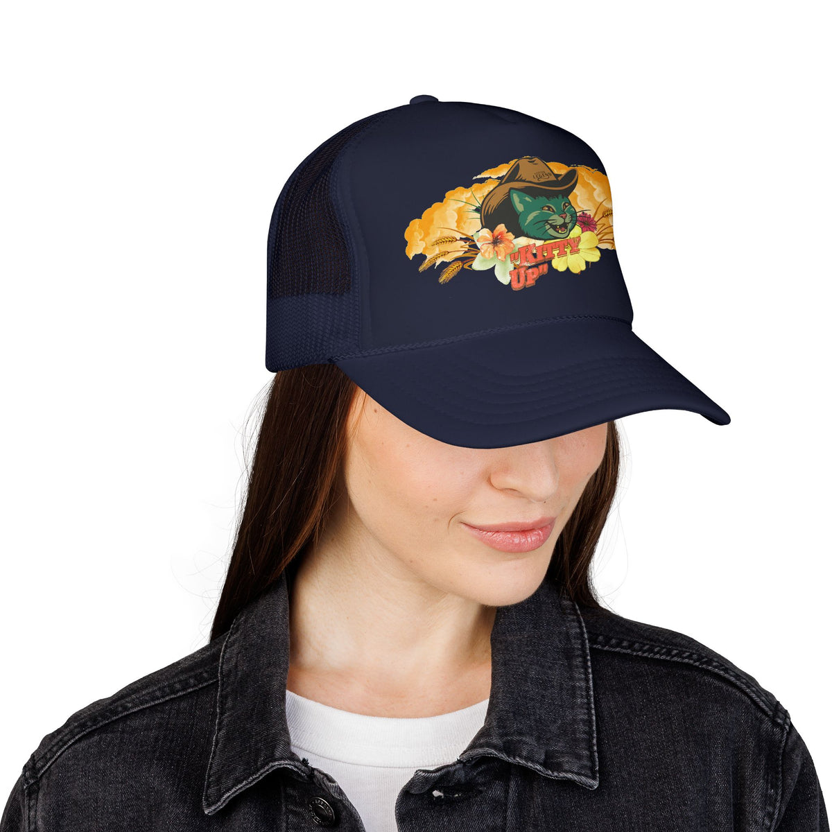 Foam Mesh-Back Trucker Cap