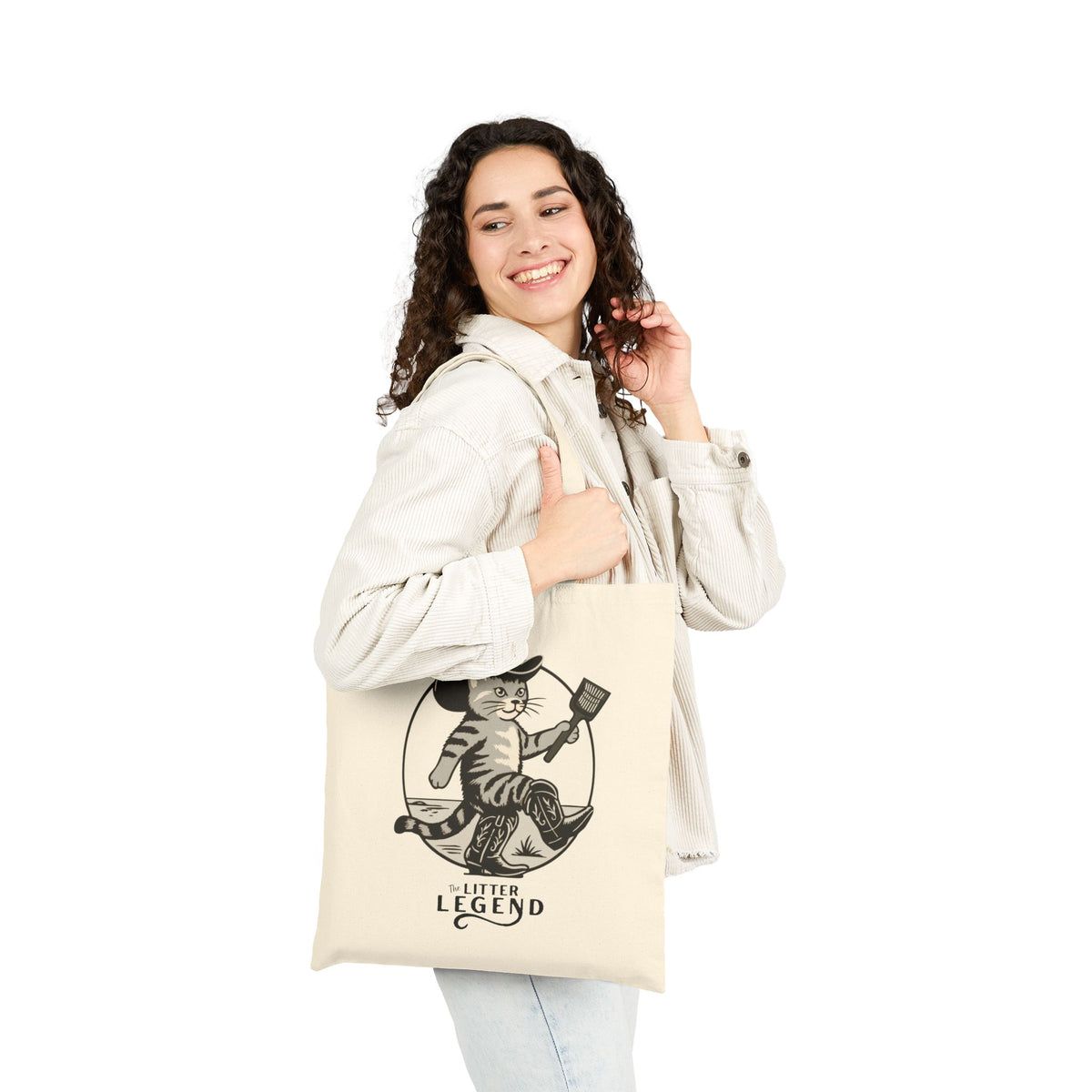 Legend Litter Cat Canvas Tote Bag