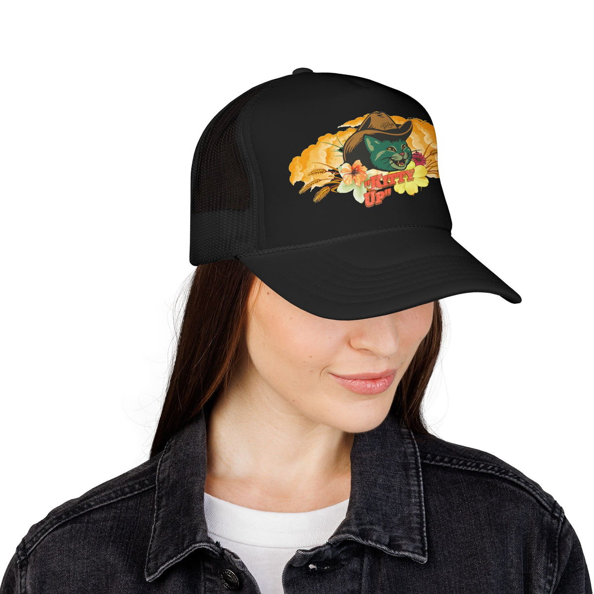 Foam Mesh-Back Trucker Cap