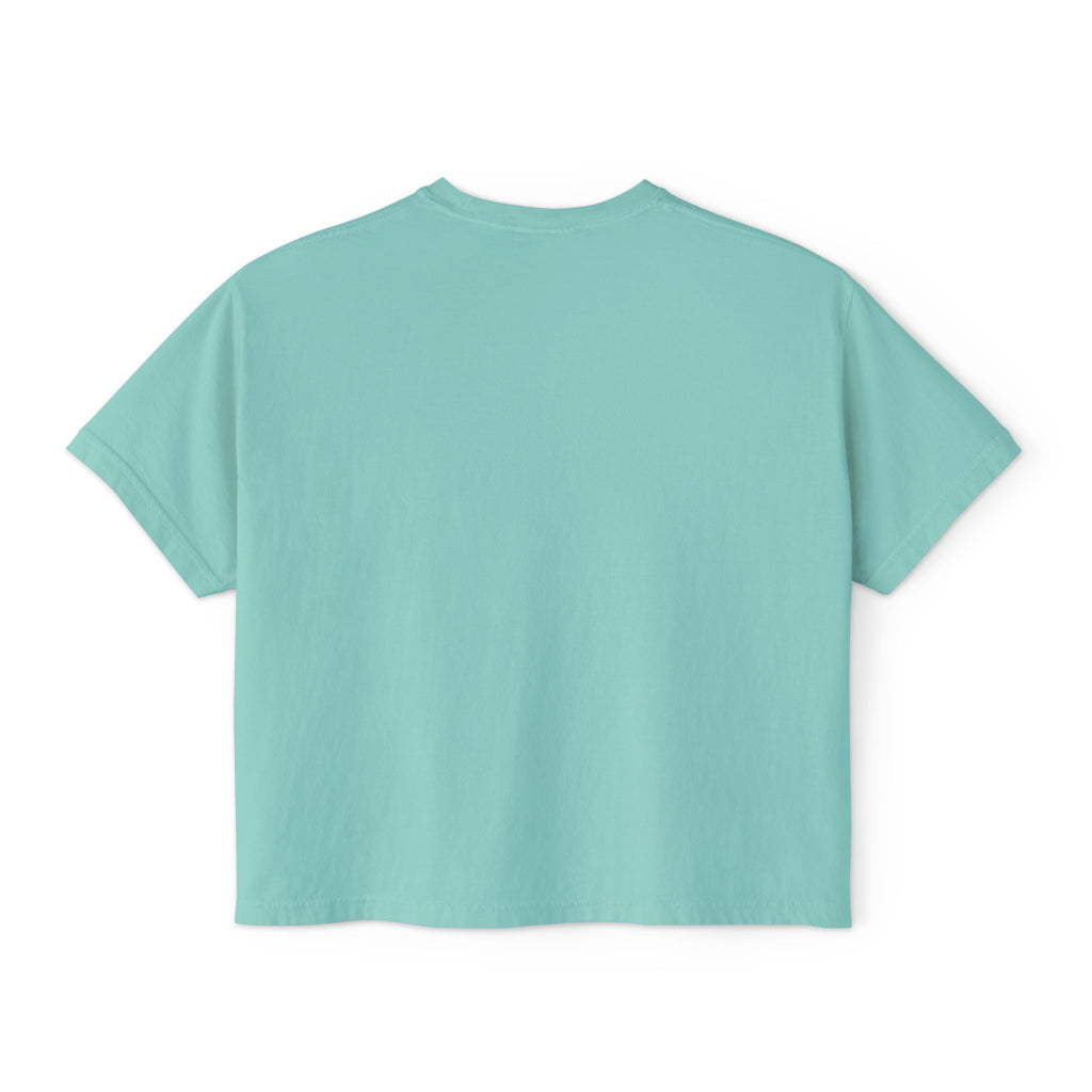 "The Litter Legend" Cute Cat Graphic Boxy T‑Shirt
