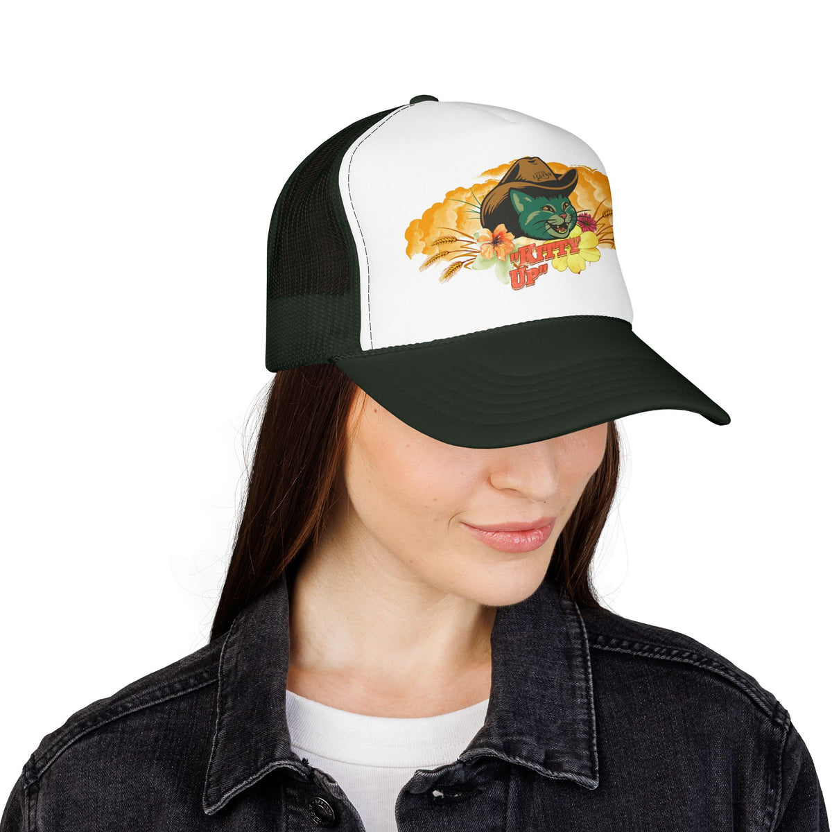 Foam Mesh-Back Trucker Cap
