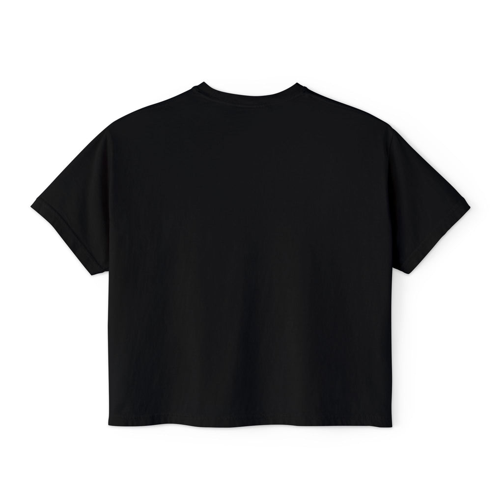 "The Litter Legend" Cute Cat Graphic Boxy T‑Shirt