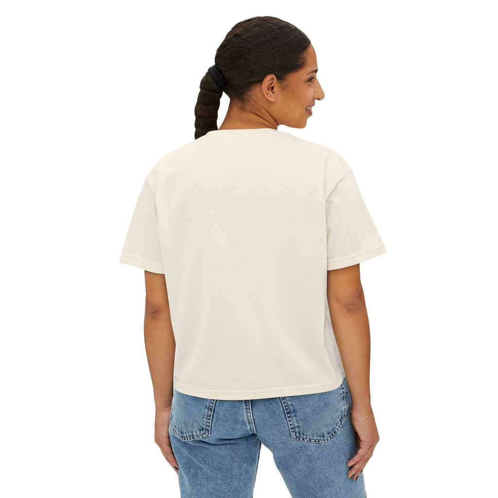 "The Litter Legend" Cute Cat Graphic Boxy T‑Shirt