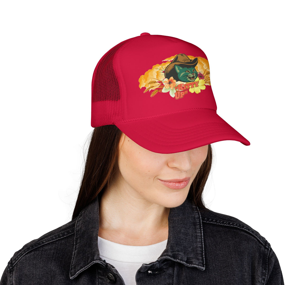 Foam Mesh-Back Trucker Cap