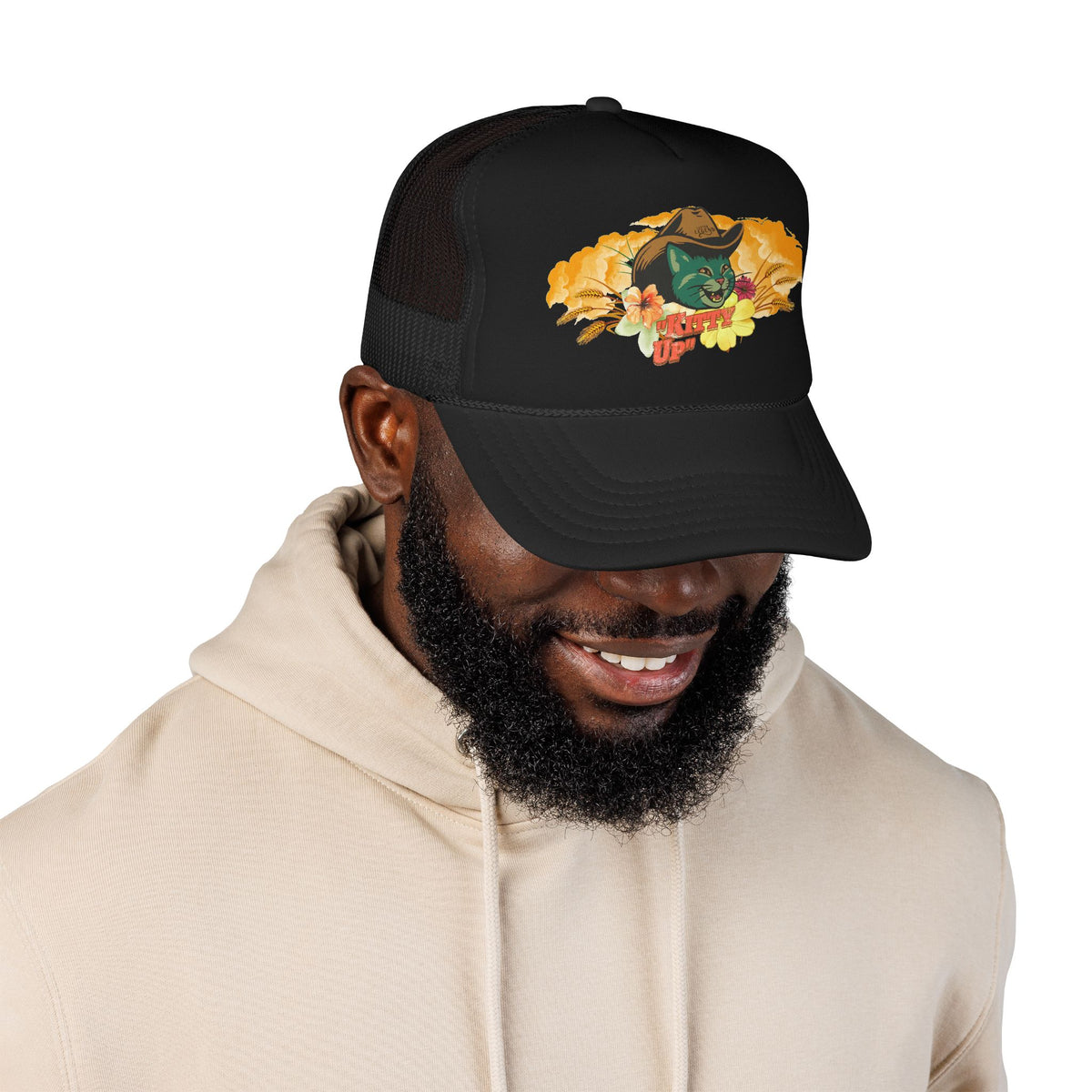 Foam Mesh-Back Trucker Cap
